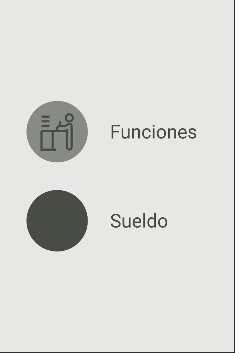 Esquema explicativo de rangos salariales para asistentes administrativos en Panamá y competencias claves