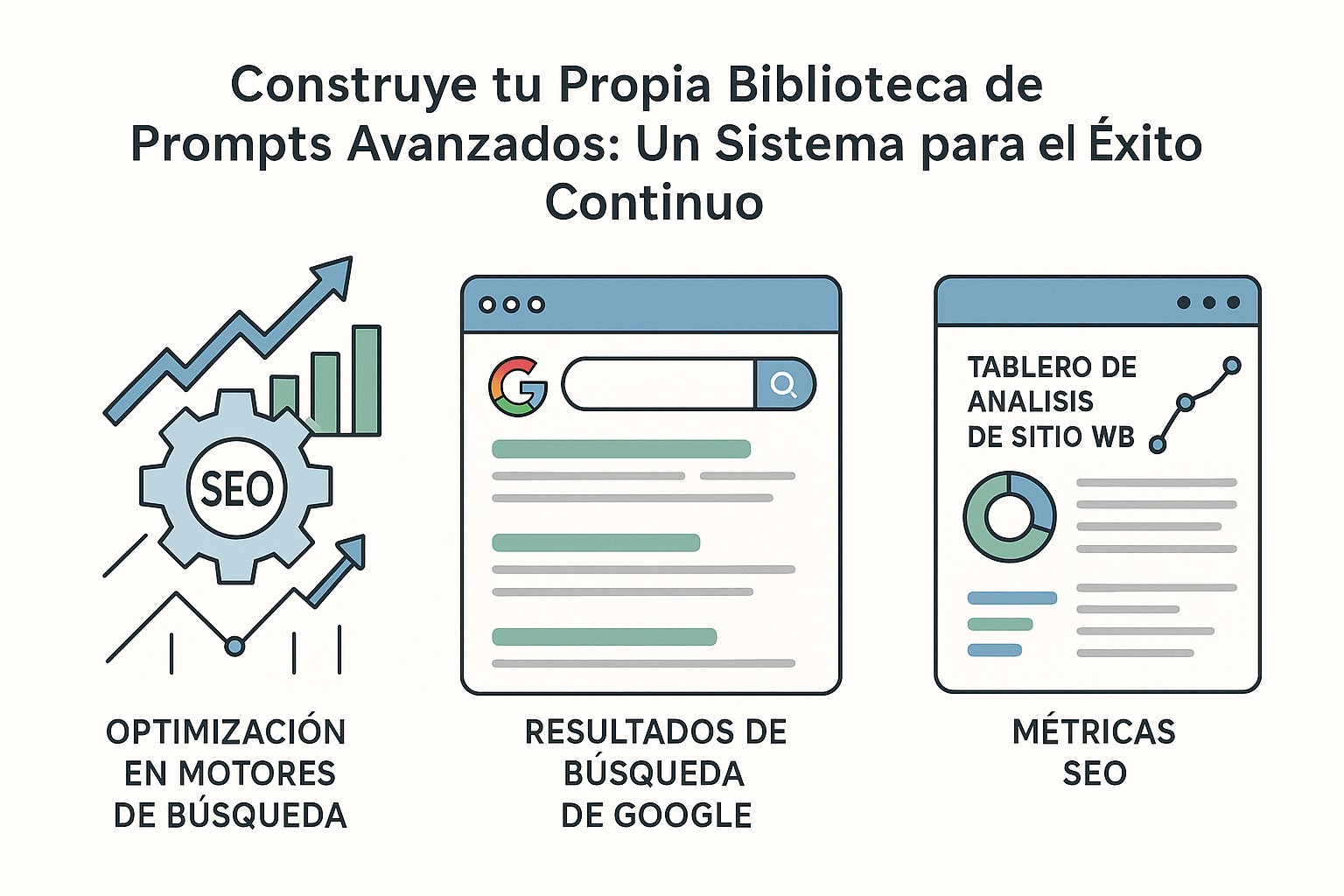 Un equipo de expertos en IA revisando y optimizando prompts en una interfaz de software, con gráficos mostrando el rendimiento de diferentes versiones de prompts.