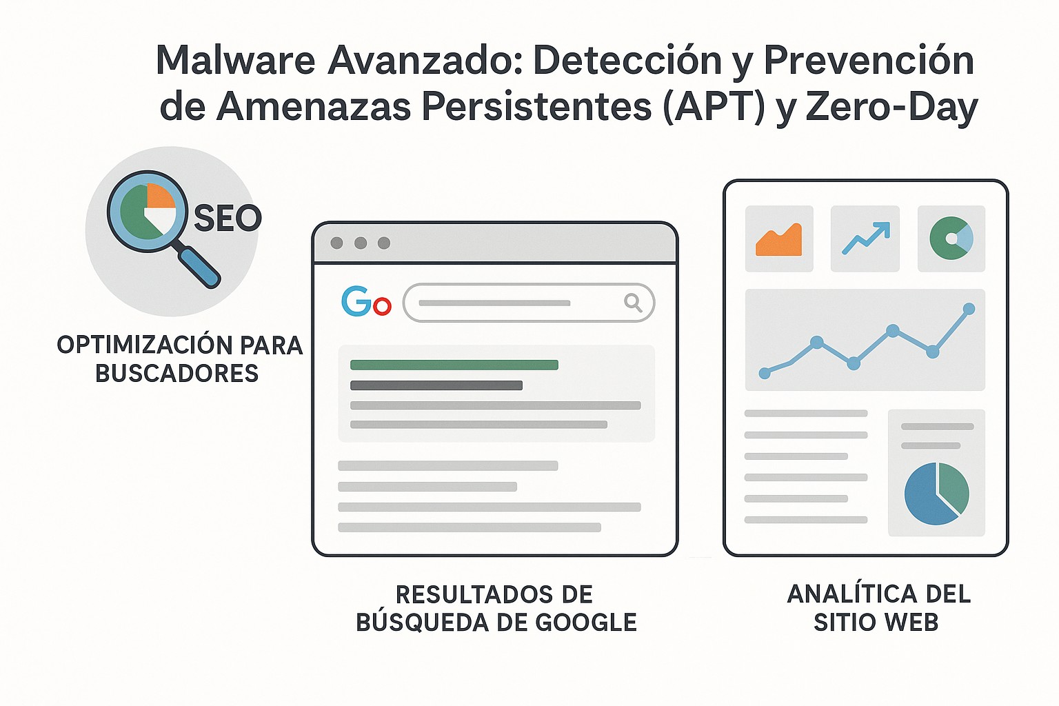 Ilustración de un ataque APT mostrando diferentes fases de intrusión y persistencia