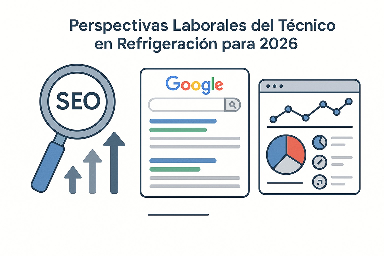 Ilustración sobre perspectivas laborales tecnico frio 2026