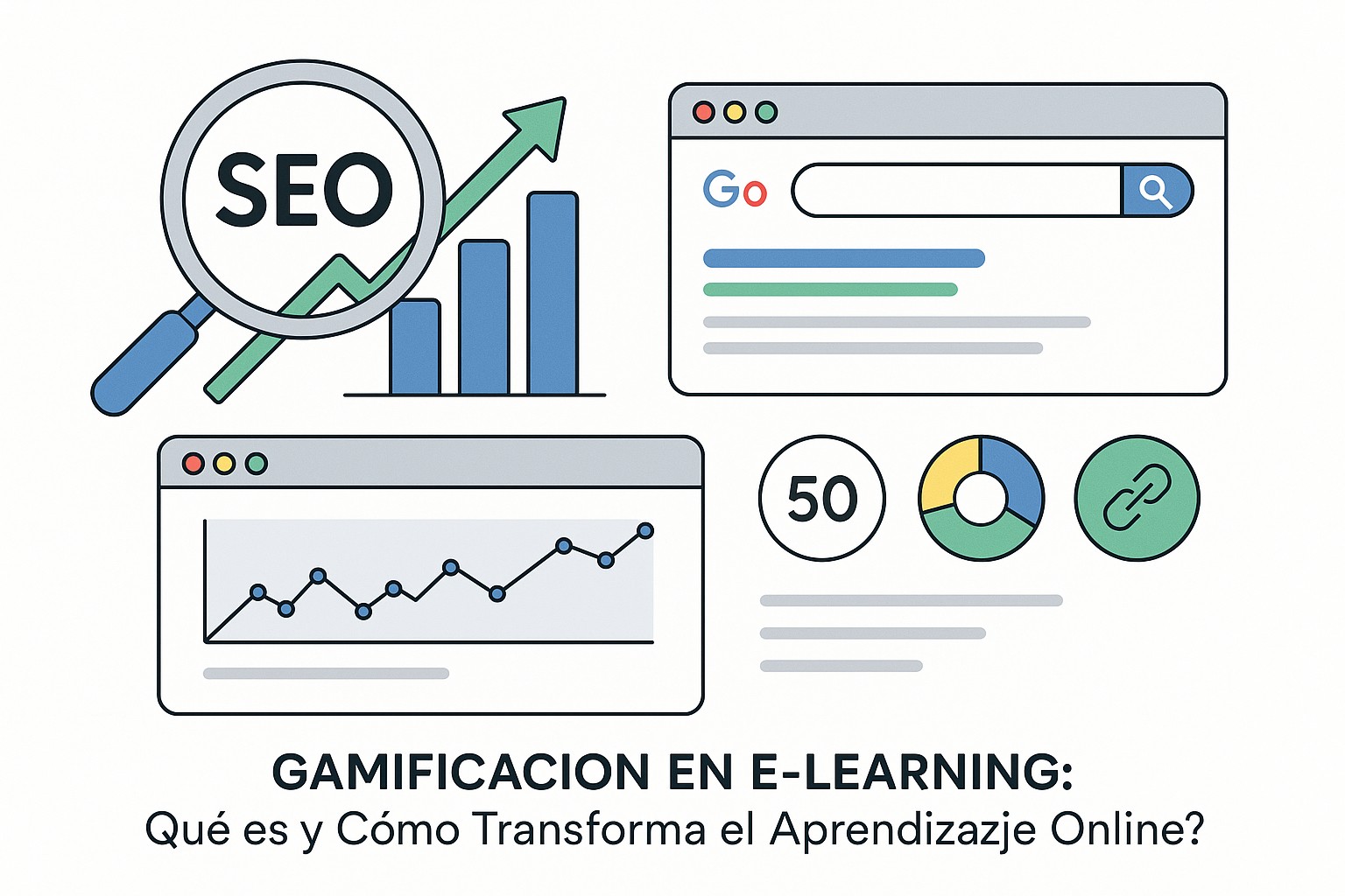 Diagrama sobre que es gamificacion en educacion virtual